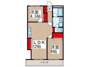 第一グリ－ンパ－クの物件間取画像